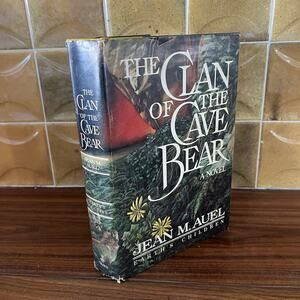 The Clan Of The Cave Bear by Jean M. Auel 1980 HC DJ Crown Publishing